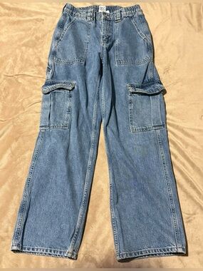 BDG Light Blue Cargo Jeans